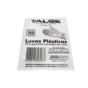 LUVA DE POLIETILENO