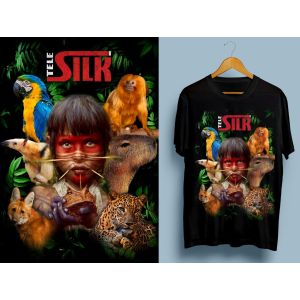 CAMISETA TELE SILK ELEMENTOS DO BRASIL | Limited Edition