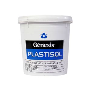 PLASTISOL GEL FOSCO VERMELHO VIVO 010 900ML