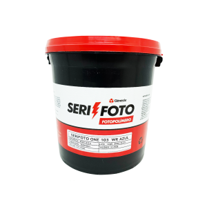 EMULSÃO SERIFOTO ONE 103 WR AZUL (PRONTA PARA USO)